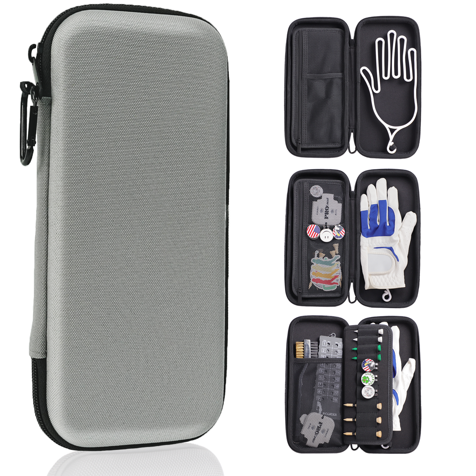 Ponsonbay Golf Glove Holder Case for Accessories