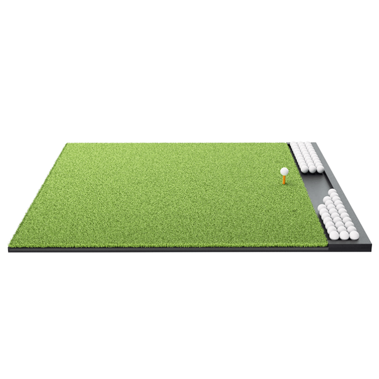 Ponsonbay Golf Hitting Mat Integrated with Ball Tray