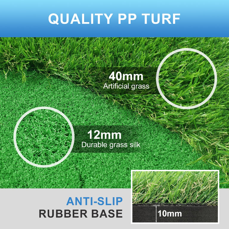 Ponsonbay Golf Putting Green Indoor Large Golf Putting Mat Artificial Grass Turf Practice Mat