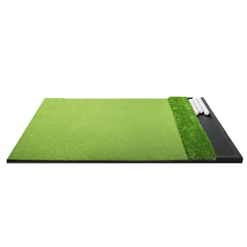 Ponsonbay Golf Mat Integrated with Ball Tray&Longer rough turf